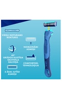 GILLETTE Sensor3 Plus Comfort skuveklis vīriešiem, + 8 kasetnes