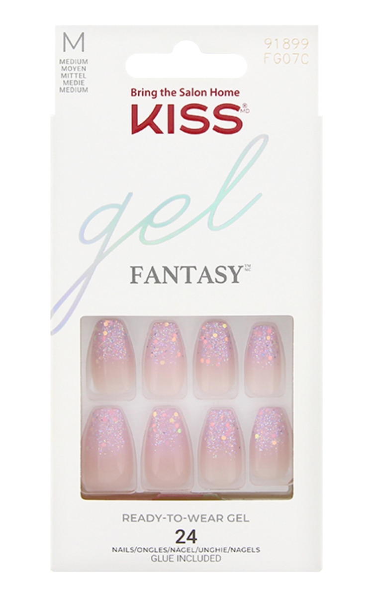 KISS KISS Gel Fantasy комплект накладных гелевых ногтей 1 шт