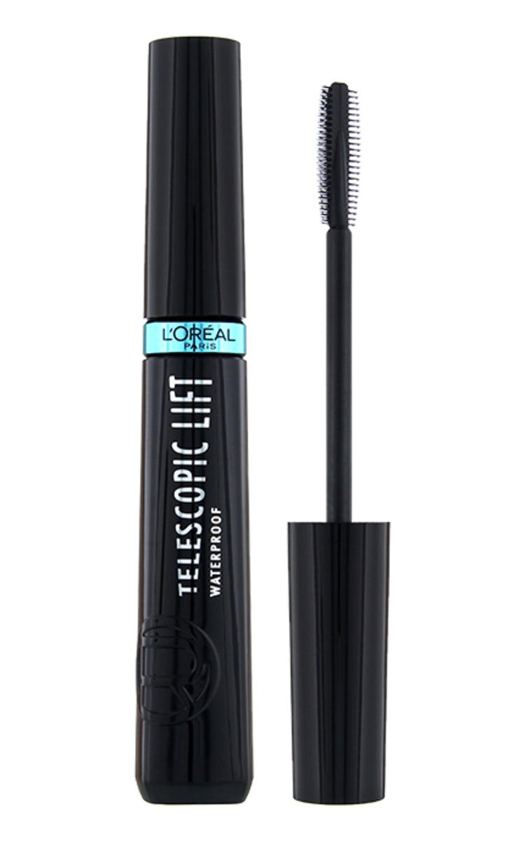 L`OREAL PARIS L`OREAL PARIS Telescopic Lift Waterproof skropstu tuša, Black, 9,9ml Ultra Black