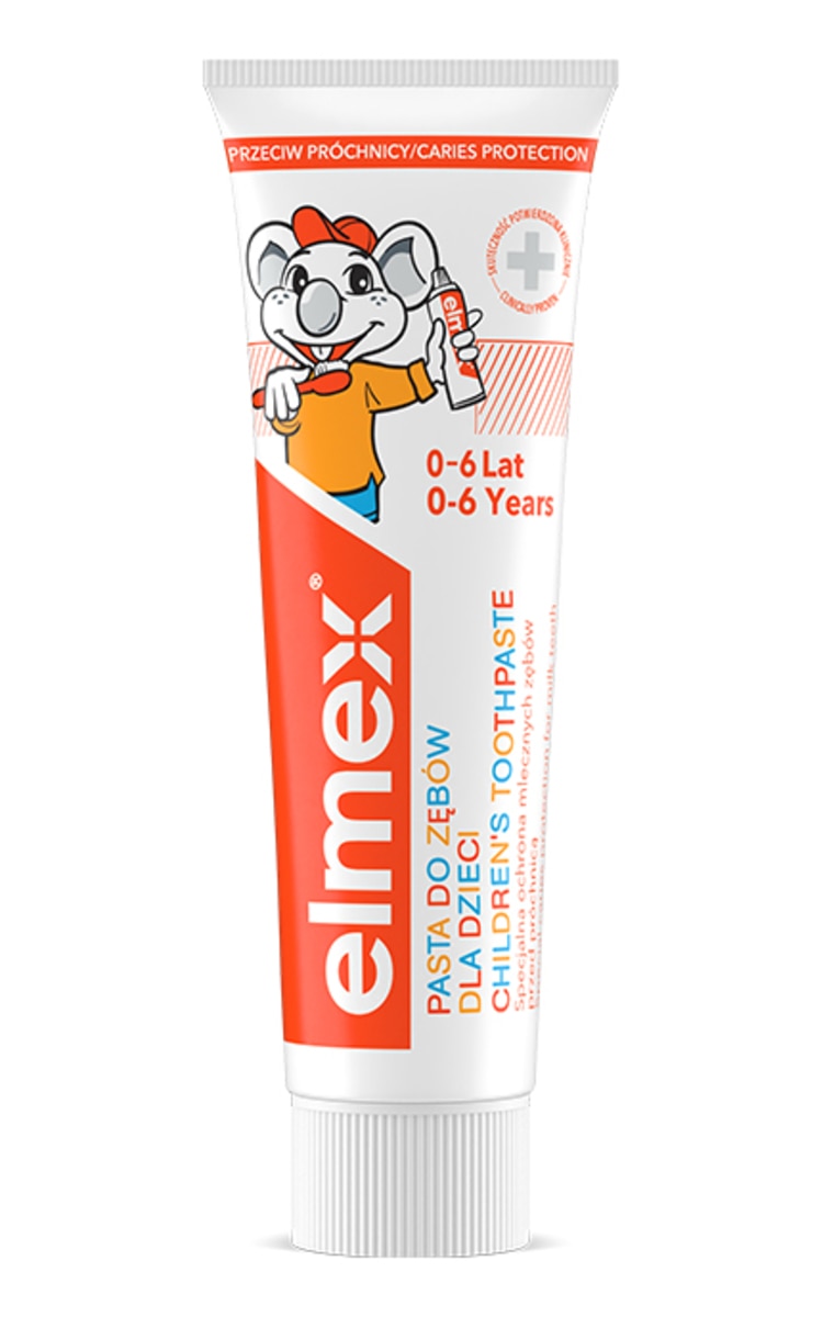 ELMEX ELMEX Children zobu pasta, 0-6 gadi, 50ml 50 ml