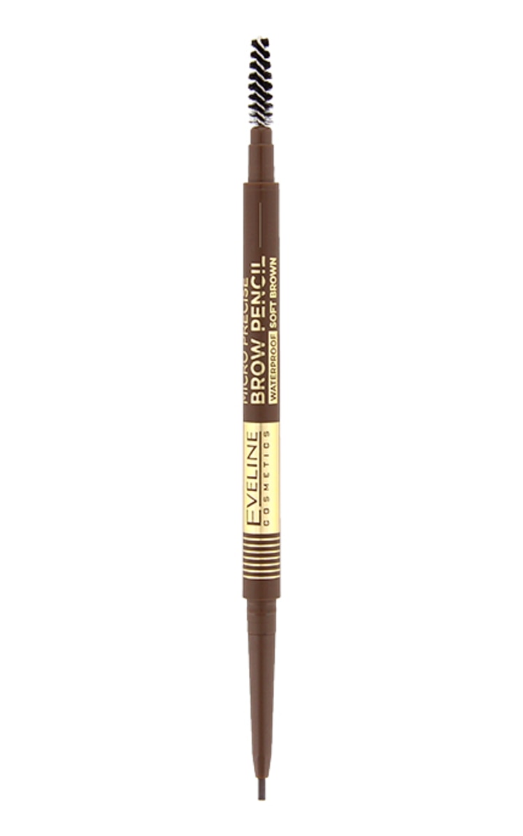 EVELINE EVELINE Micro Precise карандаш для бровей, 02, 1шт. Soft Brown