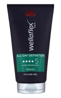 WELLAFLEX MEN All-Day Definition ultrastipras fiksācijas želeja matiem, 150ml