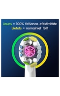 ORAL-B PRO 3D White cменные насадки для электрической зубной щетки, 4шт.