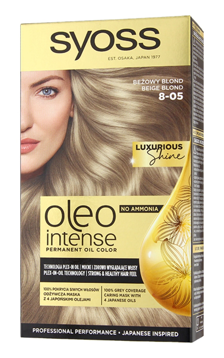 SYOSS OLEO SYOSS Oleo краска для волос, 8-05 Beige Blond 1 шт