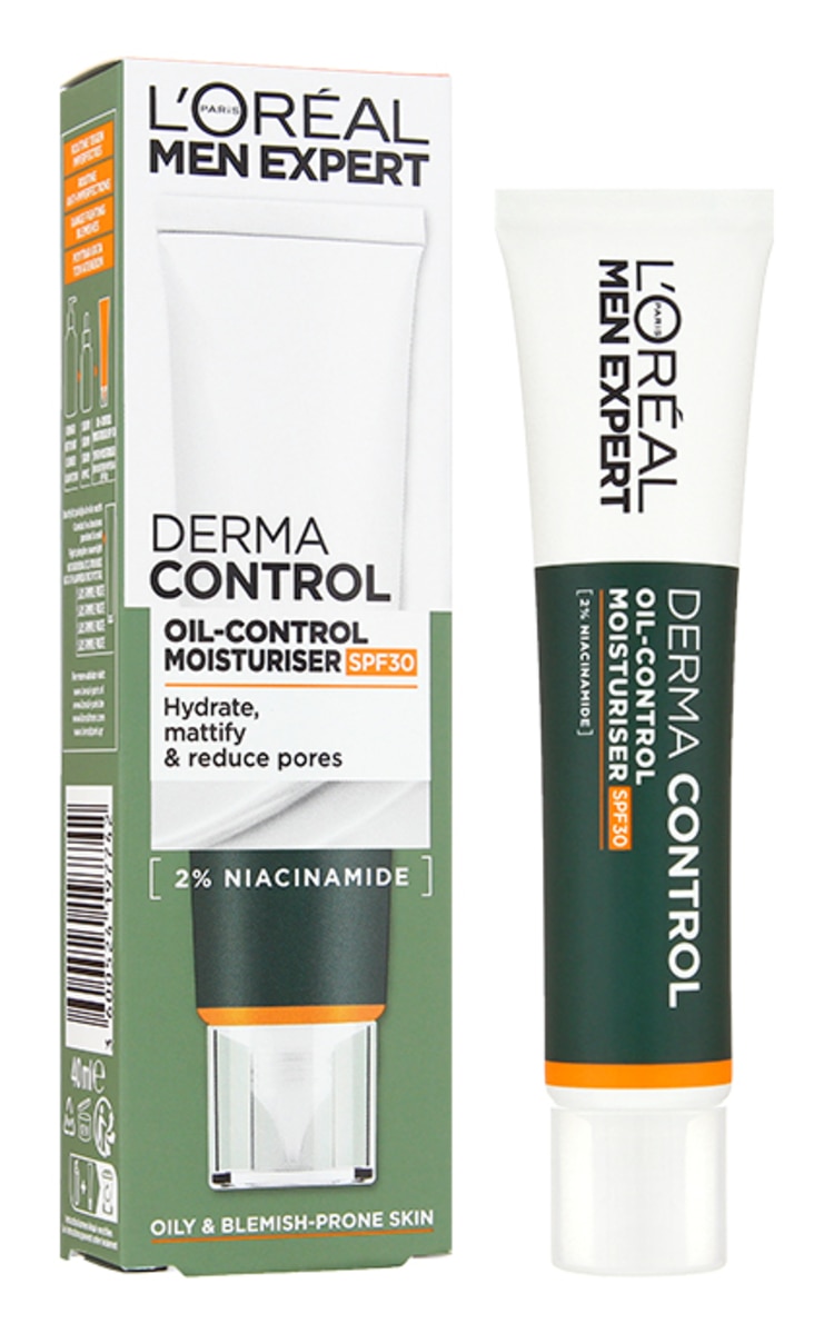 L`OREAL MEN EXPERT L`OREAL MEN EXPERT Derma Control Oil-Control крем для кожи с SPF30, 40мл