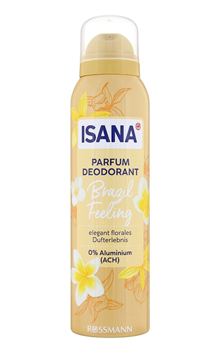 ISANA ISANA Brazil Feeling izsmidzināms parfimēts dezodorants, 150ml 150 ml