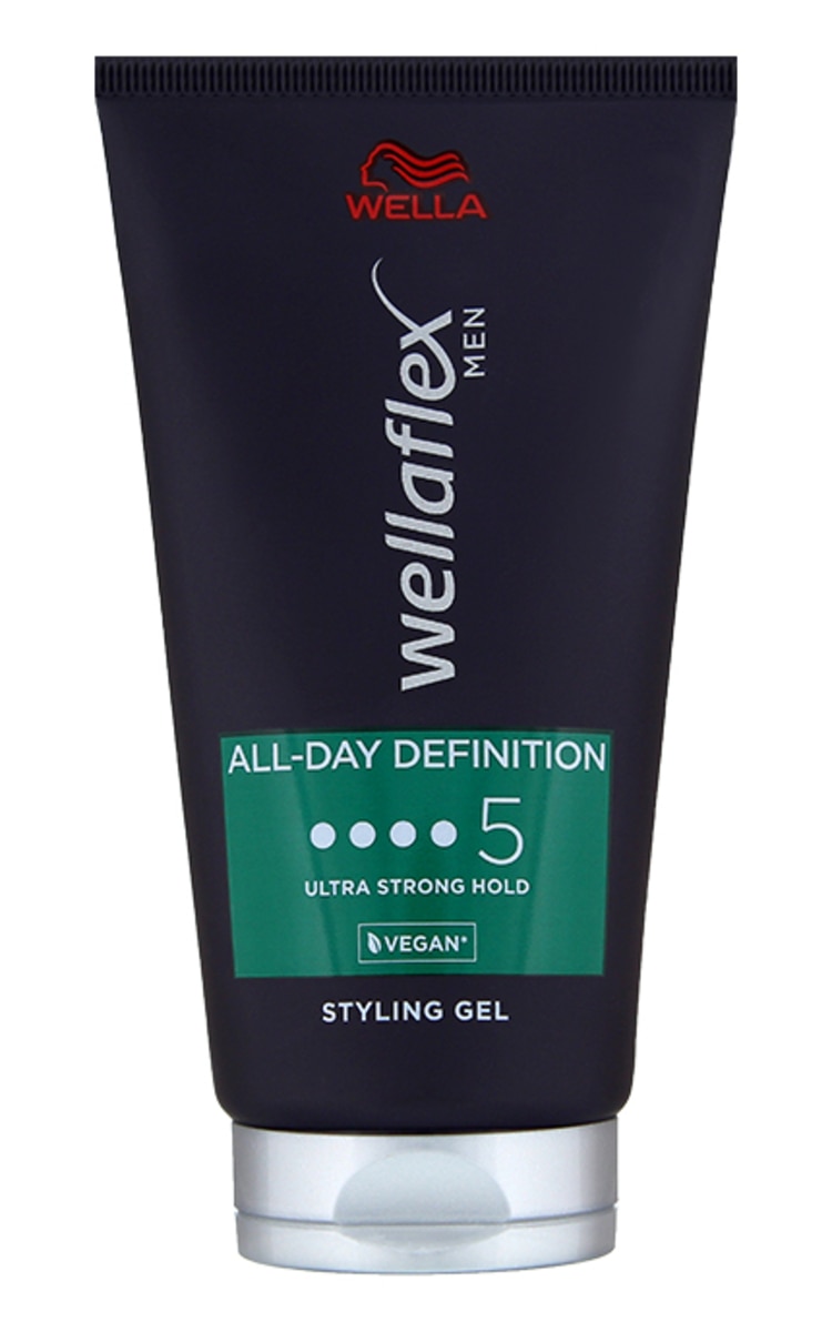 WELLAFLEX WELLAFLEX MEN All-Day Definition ultrastipras fiksācijas želeja matiem, 150ml 150 ml