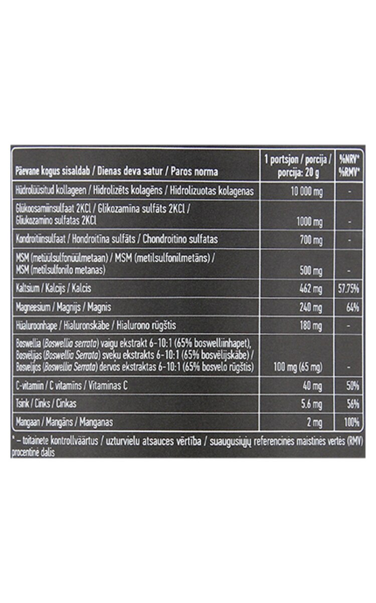 ICONFIT ICONFIT Kolagēns locītavām ar apelsīnu garšu, 300g