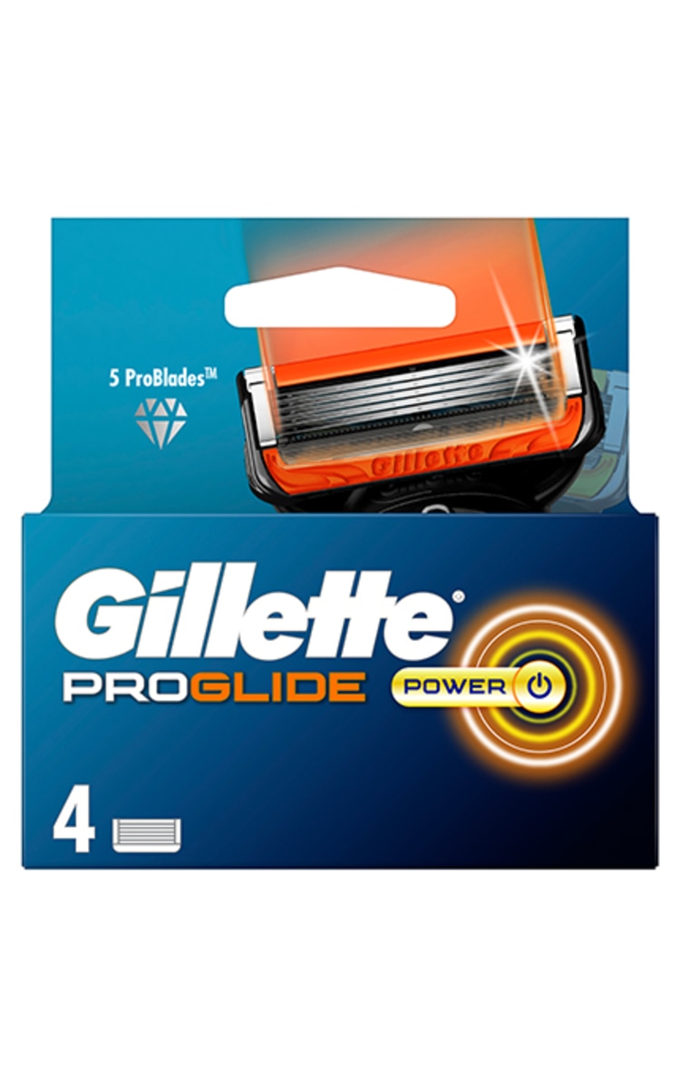 GILLETTE GILLETTE Fusion5 Proglide Power кассеты для бритвенного станка, 4шт. 4 шт