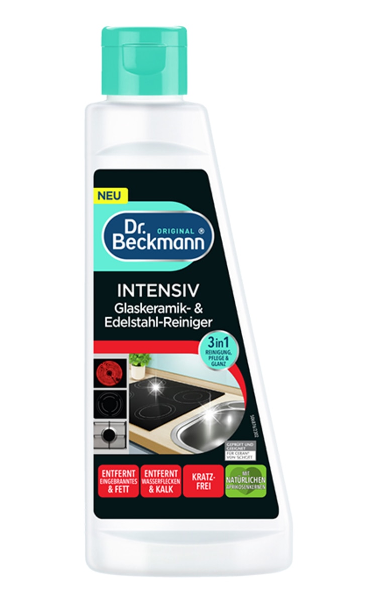 DR.BECKMANN DR.BECKMANN Intensīvs krēms plīts virsmām un nerūsējošajam tēraudam, 250ml 250 ml