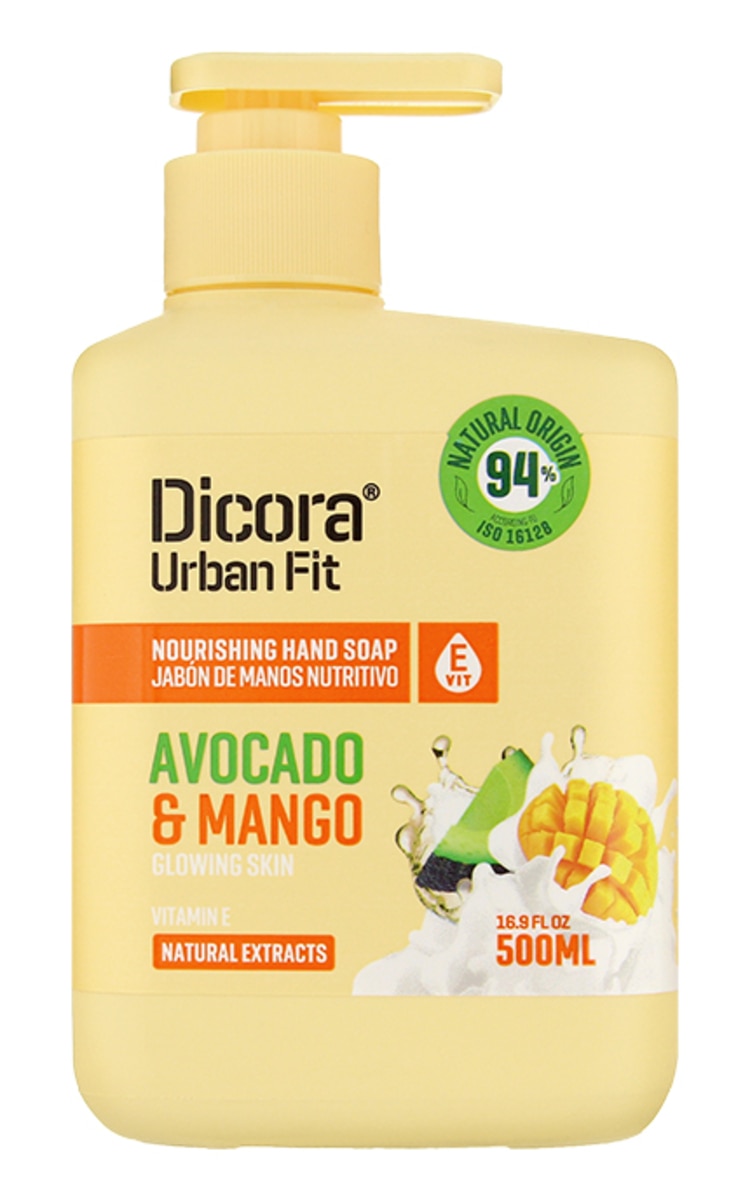 DICORA DICORA Mango&Avocado šķidrās roku ziepes, 500ml 500 ml