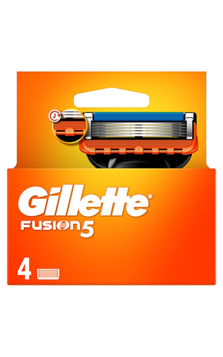 GILLETTE GILLETTE Fusion5 кассеты, 4шт. 4 шт