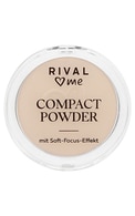 RIVAL LOVES ME Компактная пудра, 02 Fawn, 10г