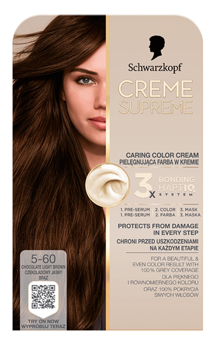 CRÈME SUPREME краска для волос, 5-60 Chocolate Light Brown