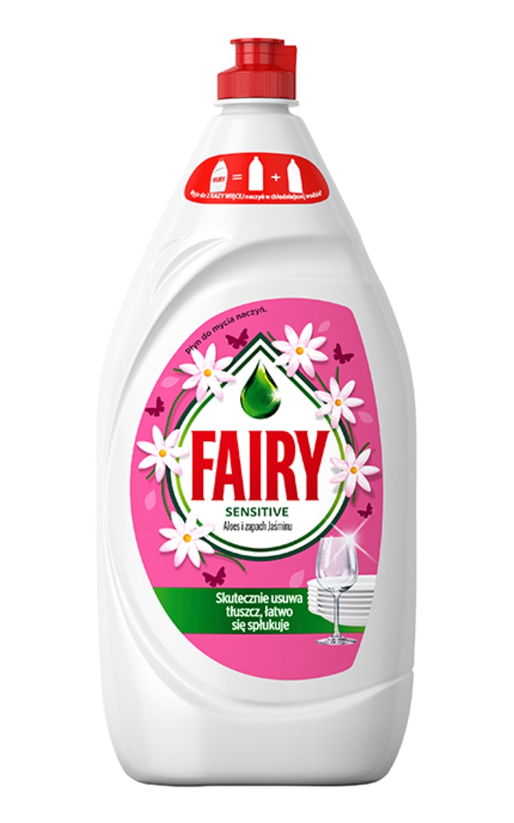 FAIRY FAIRY Aloe&Pink Jasmine Spring trauku mazgāšanas līdzeklis, 1350ml