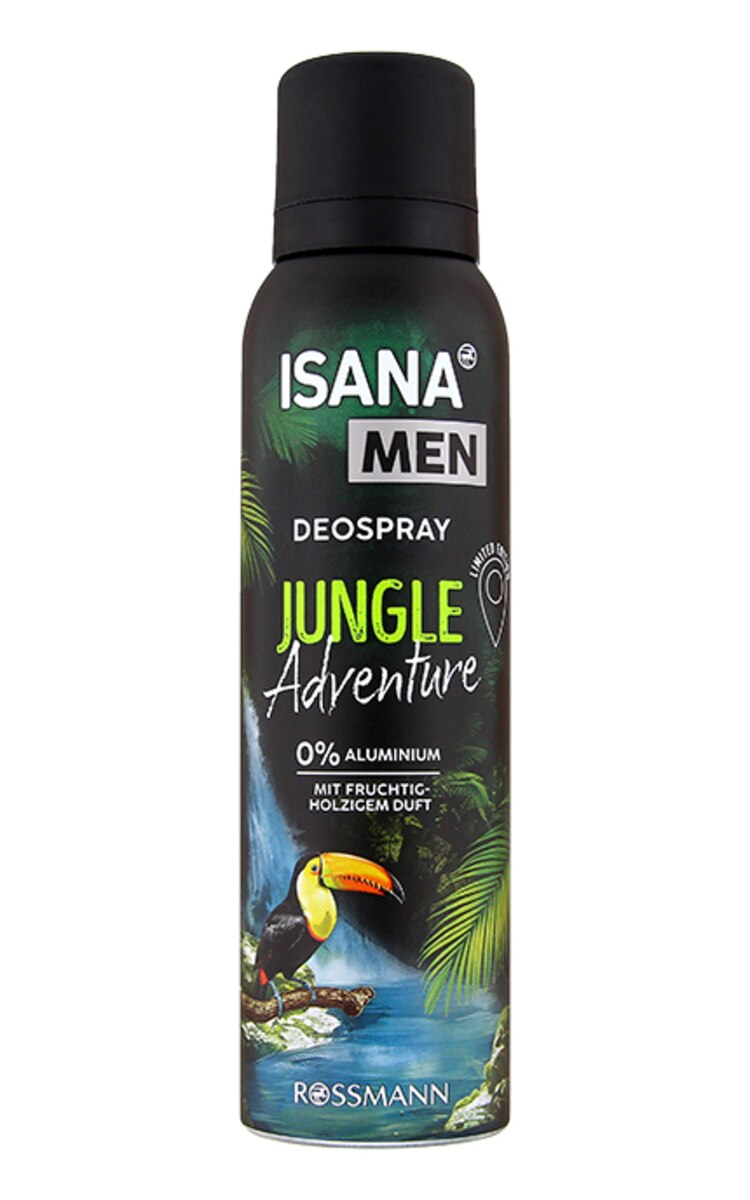 ISANA MEN ISANA MEN Jungle Adventure izsmidzināms dezodorants, 150ml