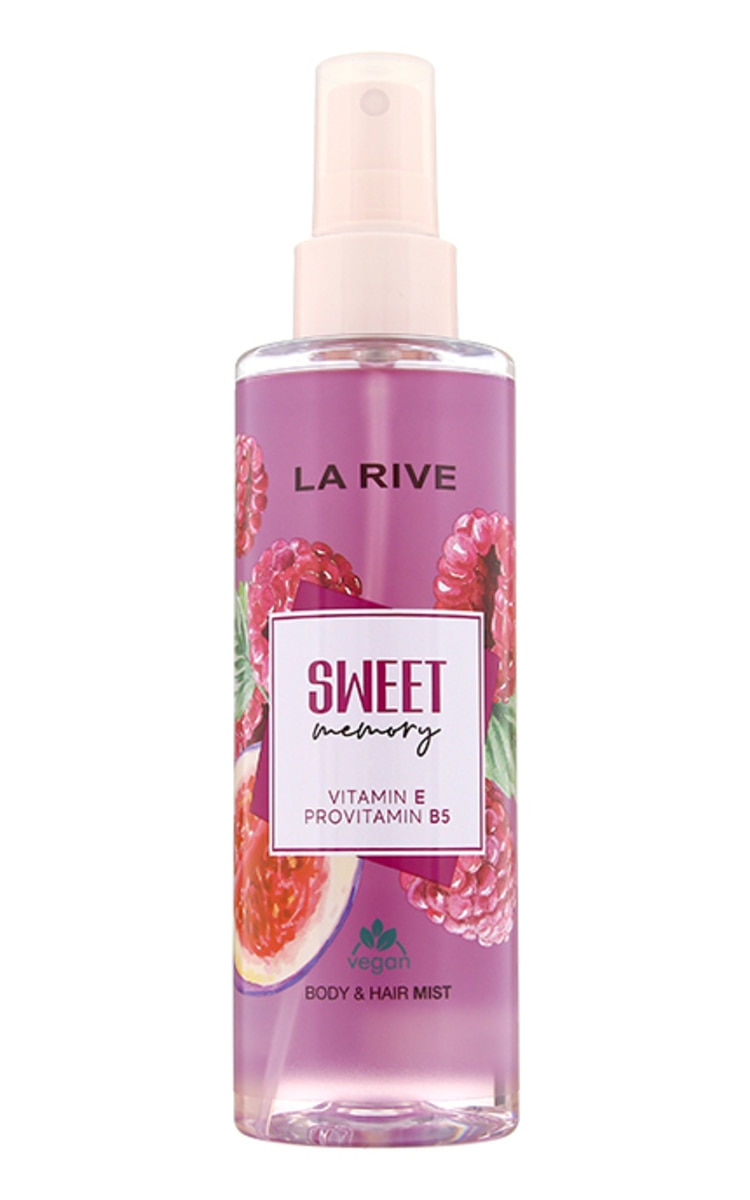 LA RIVE LA RIVE Sweet Memory izsmidzināms sprejs ķermenim un matiem, 200ml 200 ml