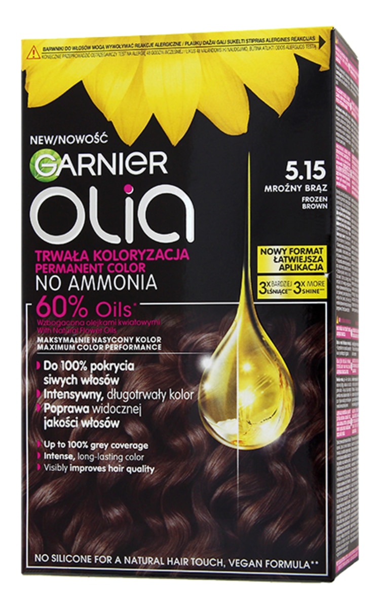 GARNIER OLIA GARNIER OLIA Matu krāsa, 5.15 Frozen Brown