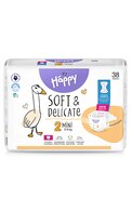  HAPPY  undefined HAPPY Bella Baby Mini2 autiņbiksītes, 3-6kg, 38gab. 