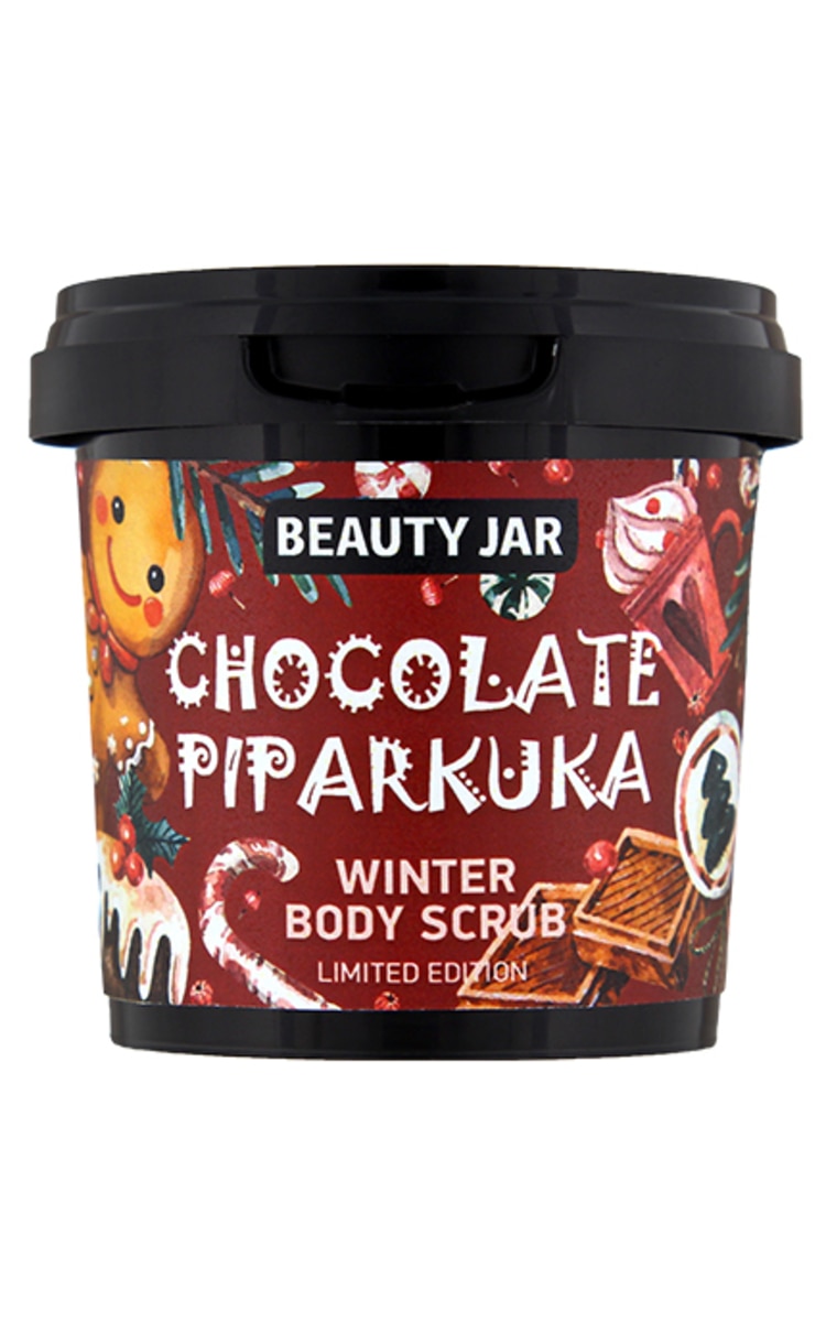 BEAUTY JAR BEAUTY JAR Chocolate Piparkuka скраб для тела, 180г