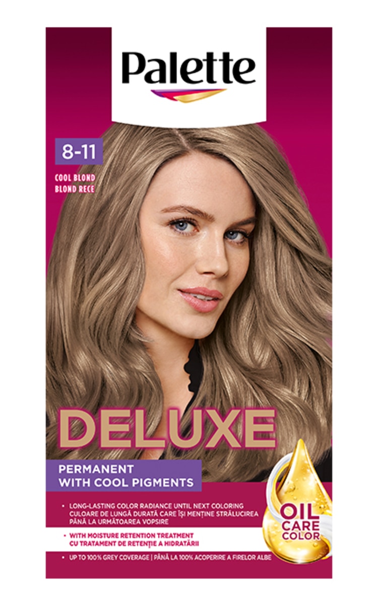 PALETTE DELUXE PALETTE Deluxe краска для волос, 8-11 Cool Blonde 1 шт