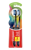 COLGATE 360 Fresh'n Protect Soft зубная щетка, 2шт.