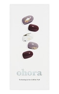 OHORA Semi Cured Gel Nail Strips (N Nuance Marble) набор гелевых наклеек для маникюра, 30 наклеек