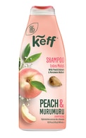  KEFF undefined KEFF Peach & Murumuru mitrinošs šampūns matiem, 500ml  