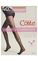 CONTE Active Soft 40den zeķbikses, Natural, izmērs 3