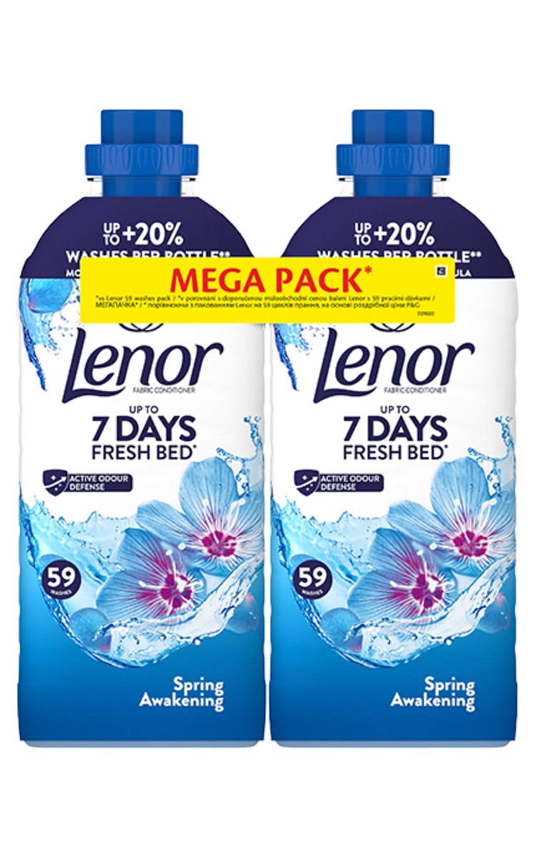 LENOR LENOR Spring Awakening смягчитель для белья, 2X1239мл