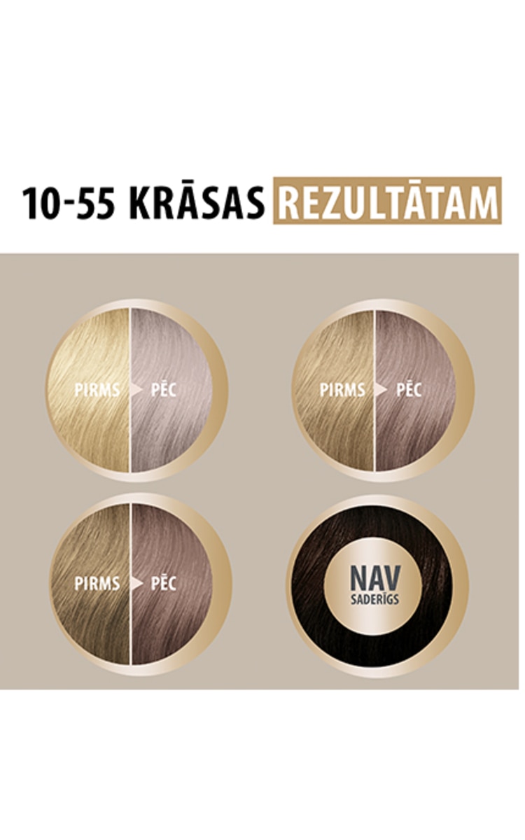 CRÈME SUPREME краска для волос, 10-55 Cool Silverblond