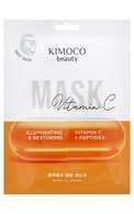 KIMOCO Beauty Vitamin C+Peptides тканевая маска для лица, 23мл