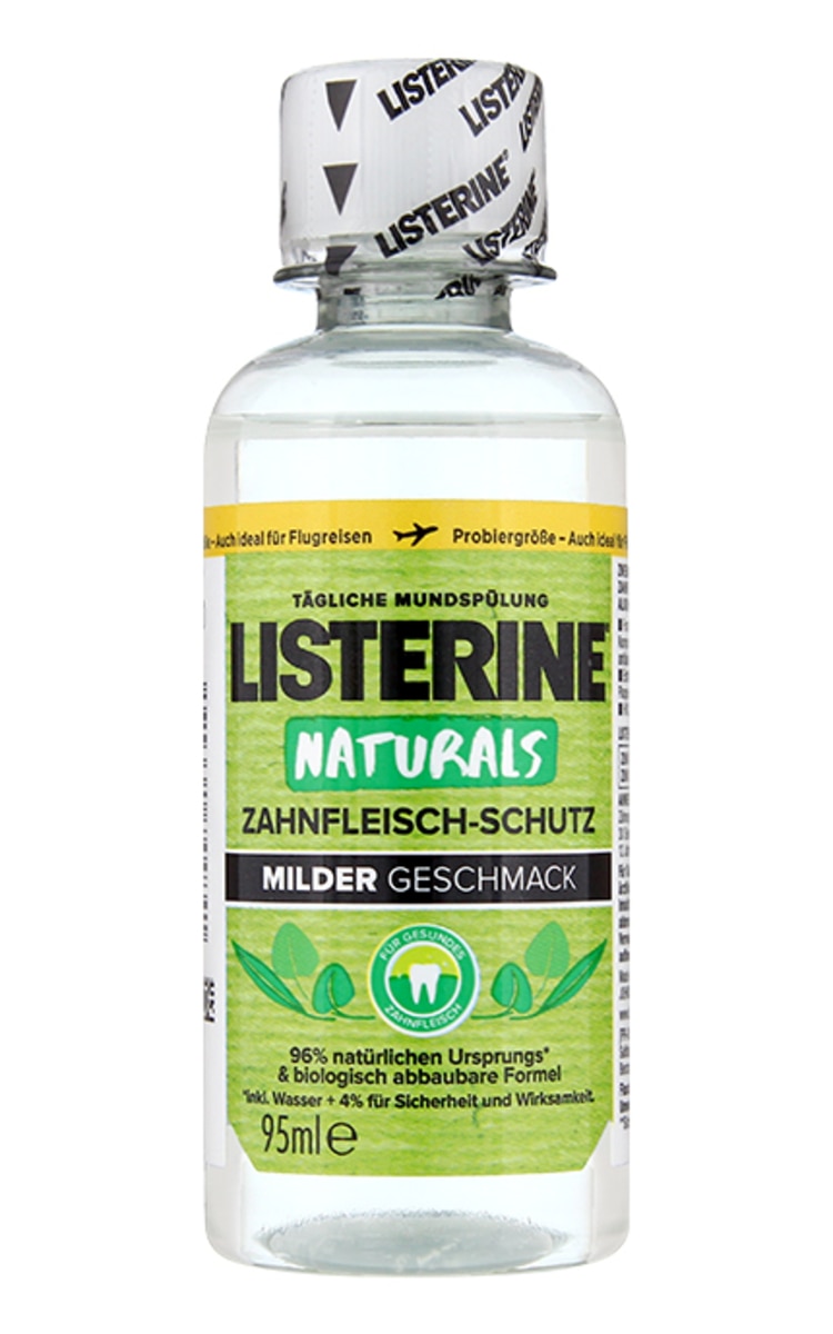 DĀVANA DĀVANA! LISTERINE Naturals Gum Protection mutes skalojamo līdzekli,  95 ml. 95 ml