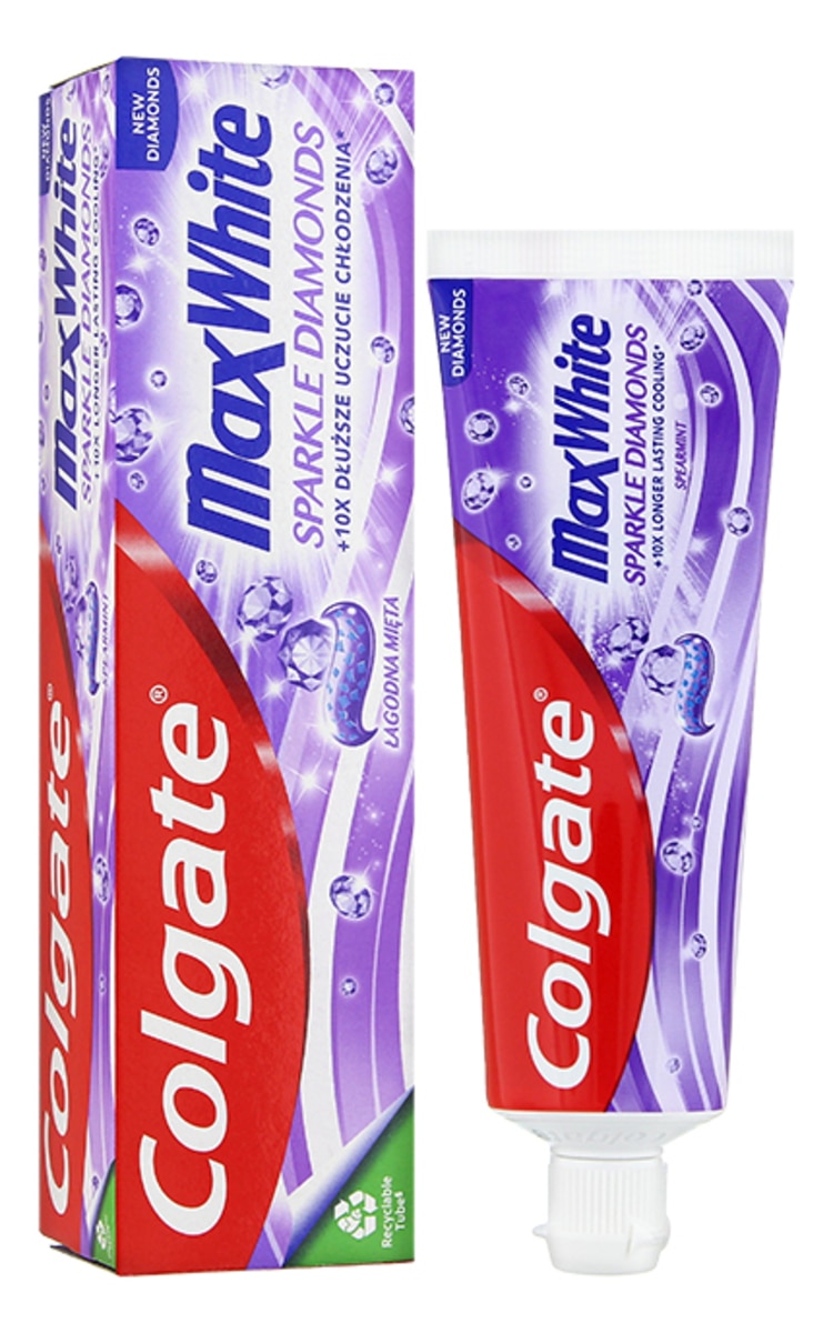 COLGATE COLGATE Max White Sparkle Diamonds zobu pasta, 75ml 75 ml