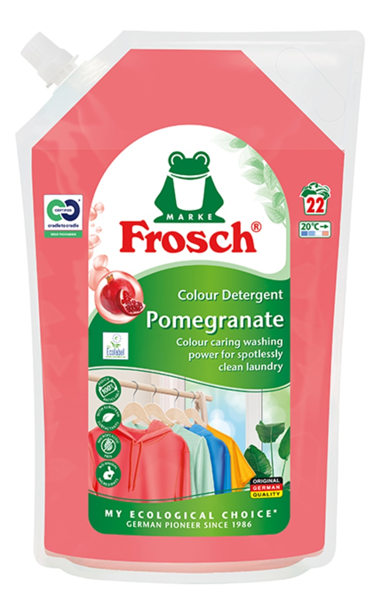 FROSCH FROSCH Colour Detergent Pomegranat veļas mazgāšanas līdzeklis, 1.5l 1500 ml