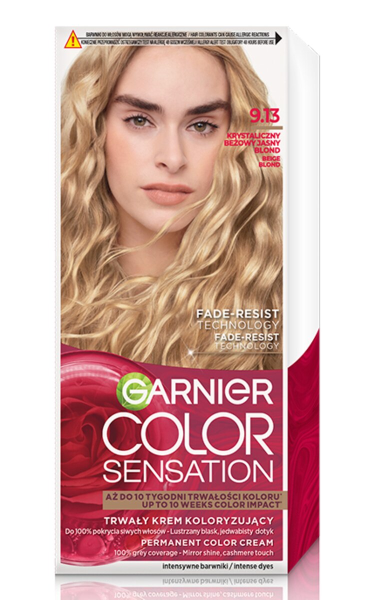 GARNIER SENSATION GARNIER COLOR SENSATION Краска для волос, 9.13 Cristal Beige Blond 1 шт