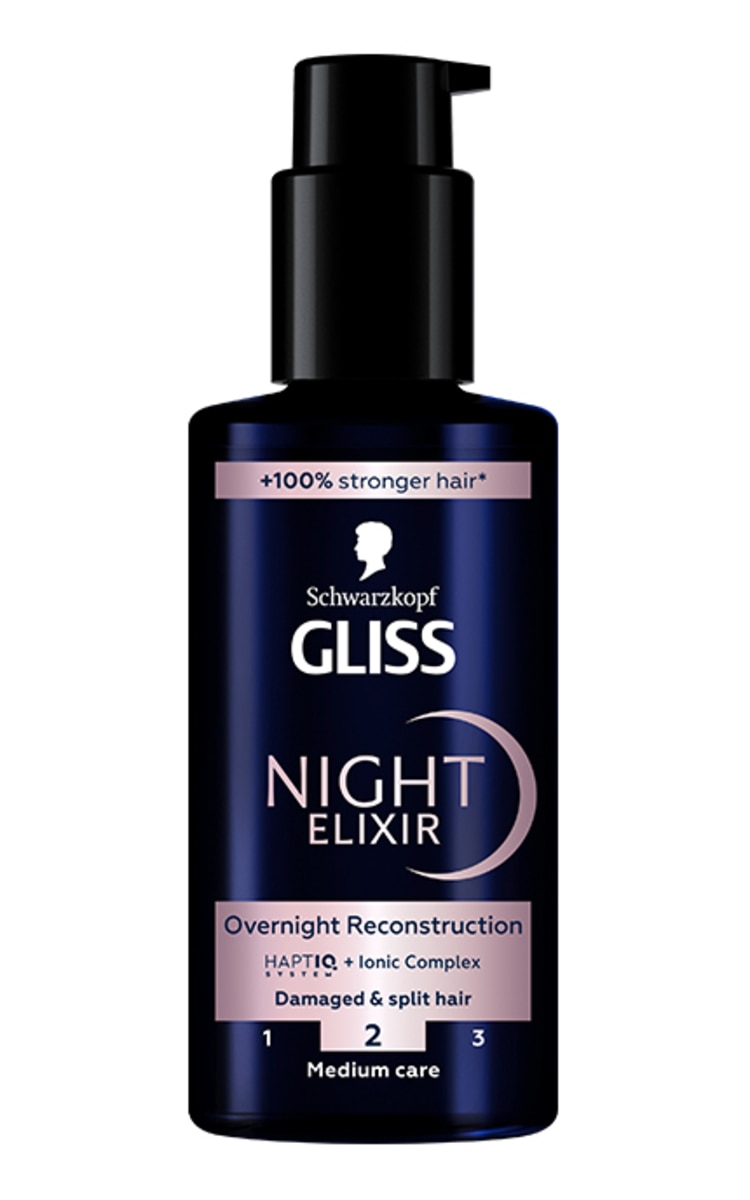 GLISS GLISS Night Elixir matu serums Overnight Reconstruction, 100ml 100 ml