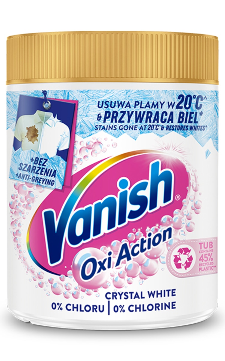 VANISH VANISH Oxi Action White порошок для удаления пятен, 470г 470 г