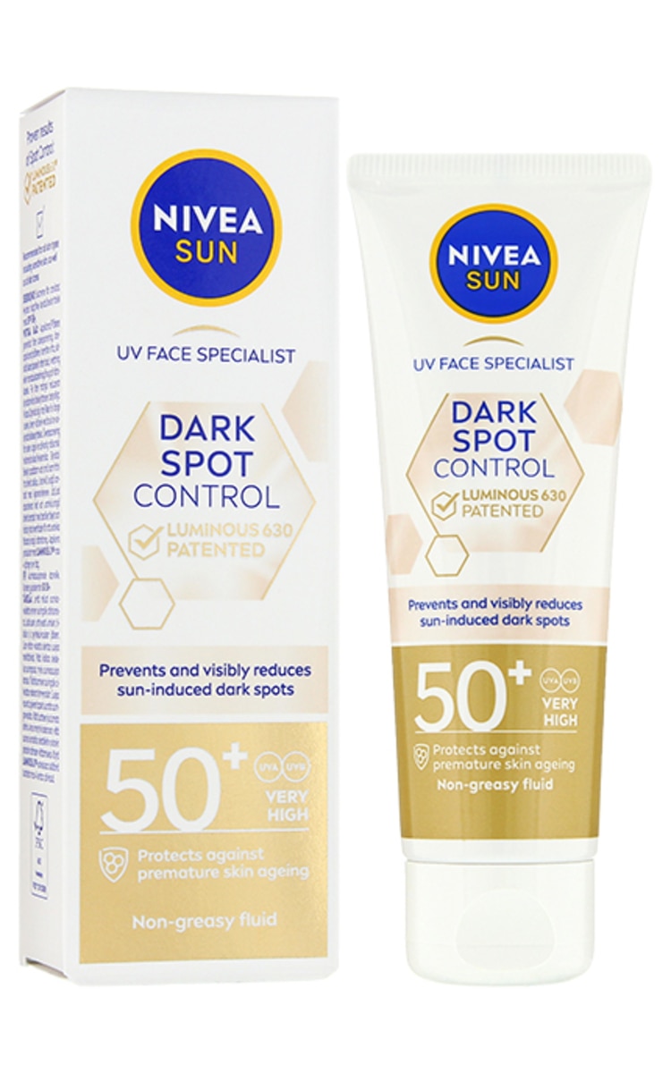 NIVEA NIVEA SUN UV Face Specialist Spot Control SPF50+ fluīds aizsardzībai pret sauli un pigmenta plankumiem, 40ml 40 ml