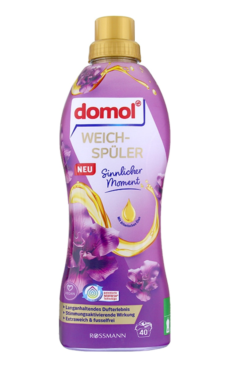 DOMOL DOMOL Sinnlicher Moment veļas mīkstinātājs, 1l 1000 ml