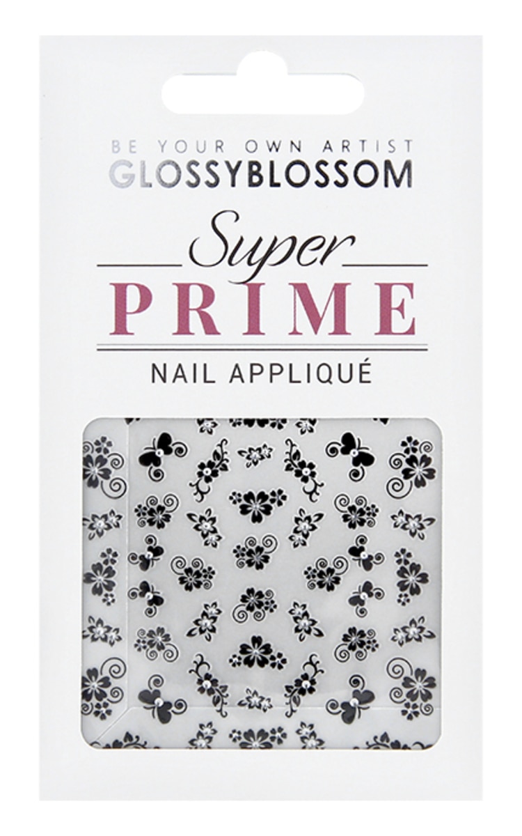 GLOSSY BLOSSOM Super Prime Floral Garden 2558 наклейки для ногтей 1 шт