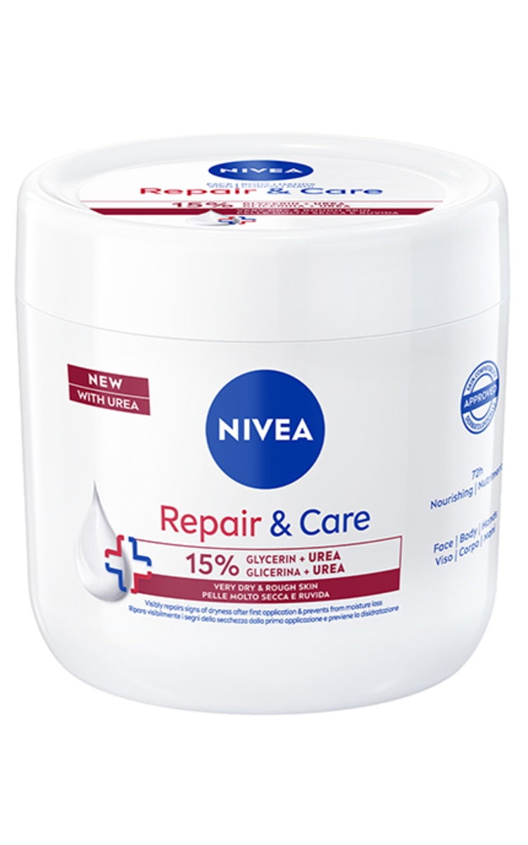 NIVEA NIVEA Repair&Care Urea krēms ļoti sausai, raupjai ādai, 400ml