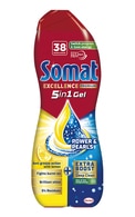  SOMAT undefined SOMAT Excellence Premium 5in1 Power&Pearls Lemon želeja trauku mazgājamām mašīnām, 653ml  