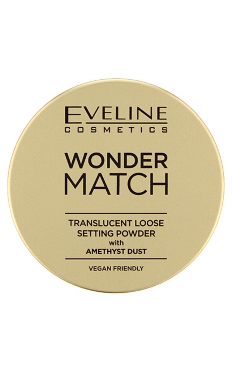 EVELINE EVELINE Wonder Match рассыпчатая пудра с аметистовой пылью, 6г