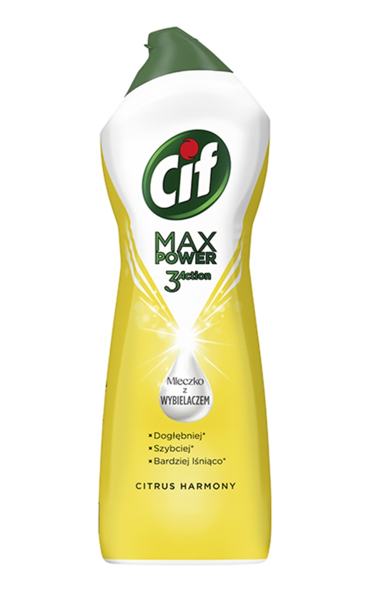 CIF CIF Max Power Citrus Harmony крем для очищения поверхностей, 650мл 650 мл