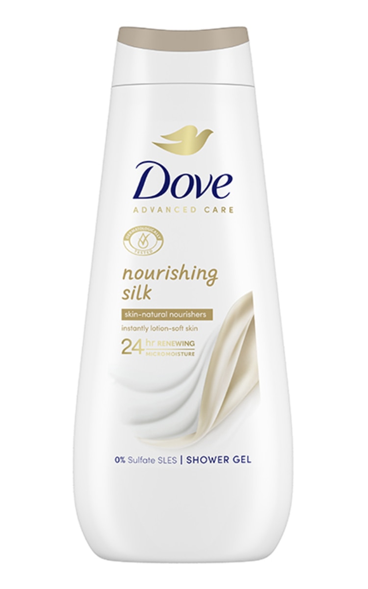 DOVE DOVE Nourish Silk dušas želeja, 400ml 400 ml