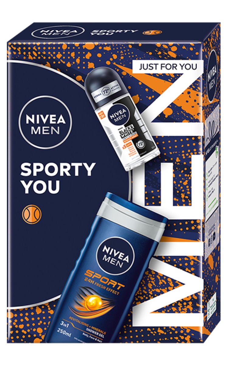 NIVEA MEN NIVEA MEN Sporty You vīriešu dāvanu komplekts