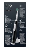 ORAL-B Pro Series Black 1 elektriskā zobu birste ar futlāri