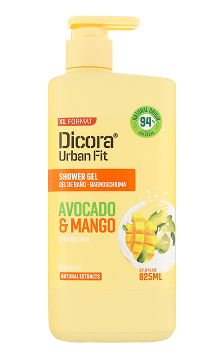 DICORA DICORA Avocado&Mango dušas želeja, 825ml