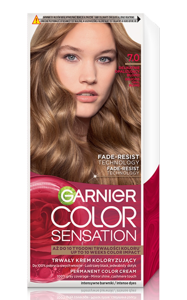 GARNIER SENSATION GARNIER COLOR SENSATION Краска для волос, 7.0 Delicate Opal Blond 1 шт